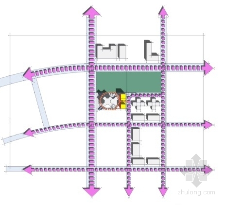 [深圳]某二十层办公大厦建筑方案文本（含施工图）-图9