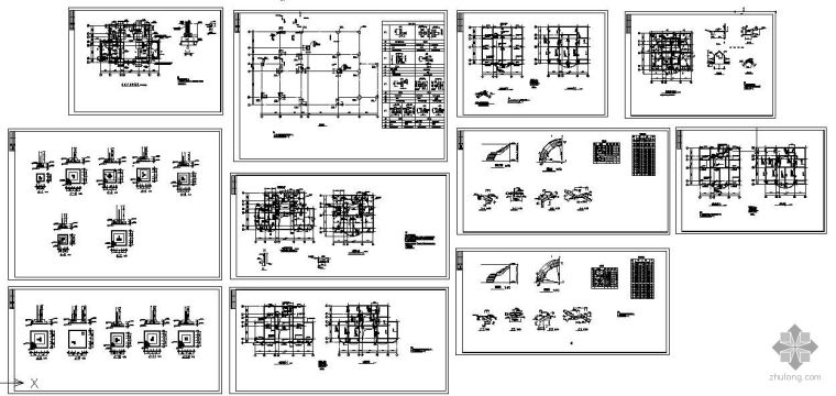 管廊结构设计图资料下载-某别墅结构设计图