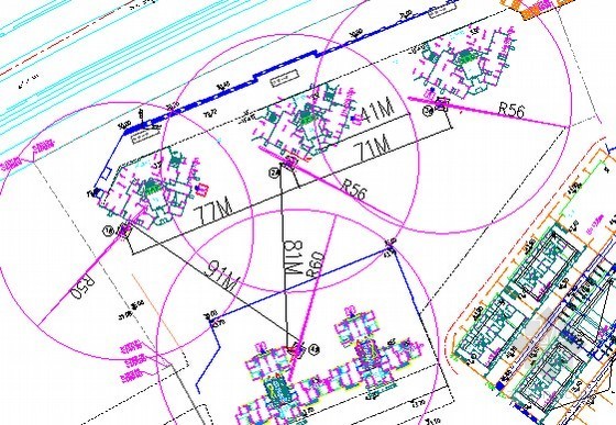 塔吊防碰撞建筑方案资料下载-[广东]高层住宅楼塔吊防碰撞施工方案