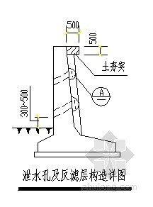 重力式挡土墙图集及计算程序- 