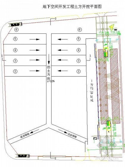 32层滨水商业广场资料下载-[河南]地下商业广场施工组织设计（明挖法）