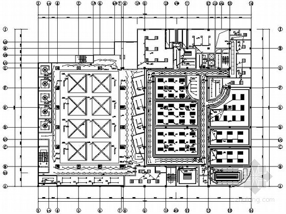 全民健身中心建筑图纸资料下载-某全民健身中心电气图纸