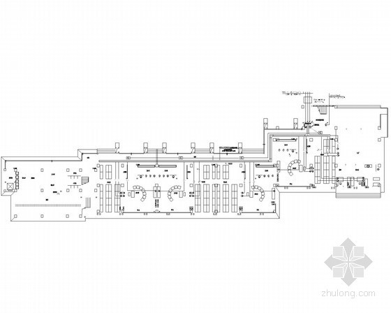 [海南]幼儿园综合楼强弱电施工图（甲级设计院）-弱电平面图 