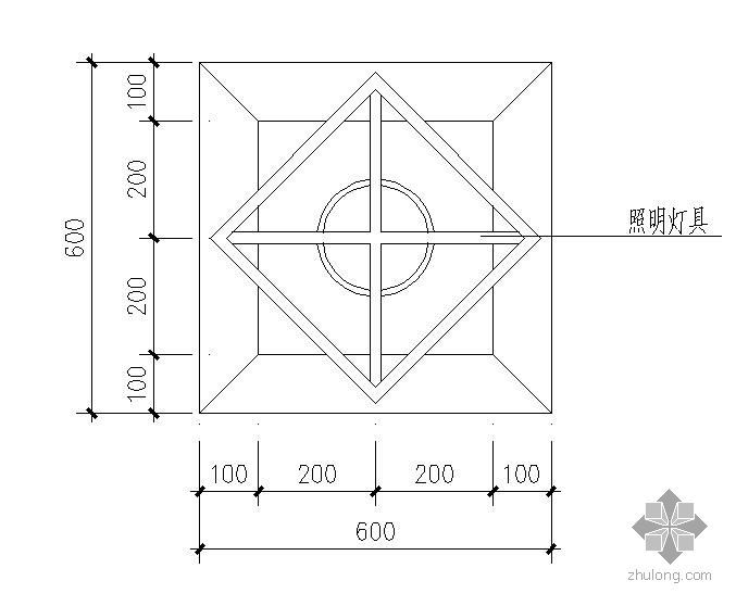 22种景观灯柱做法详图- 