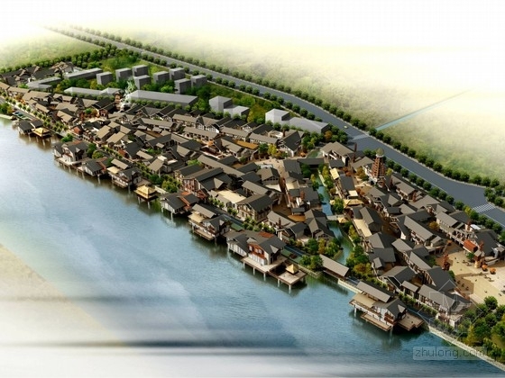 传统民居住宅设计图资料下载-[湖南]传统民居住宅区规划设计方案文本