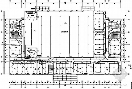 9层培训中心建筑图资料下载-某培训中心电气施工图
