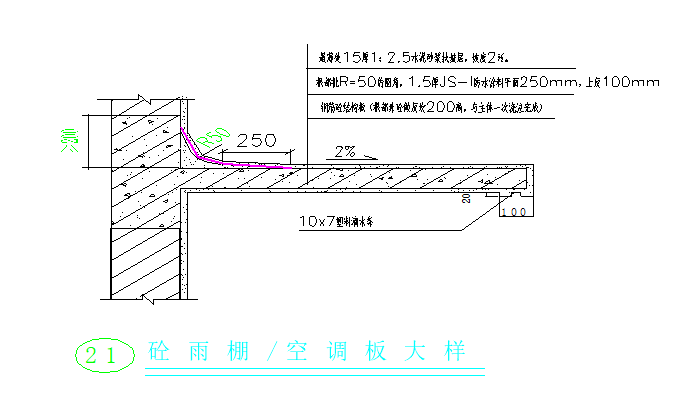 [广东]30层高层框架双筒结构公寓楼防水施工方案（34页，系列）_2