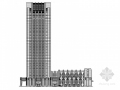 [江苏]25层现代风格行政办公楼单体建筑施工图（知名设计院）