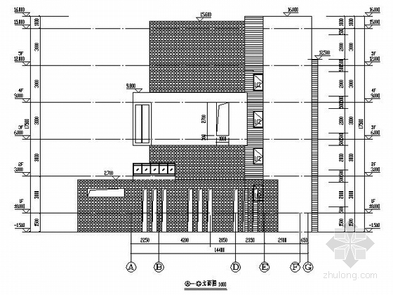 [武汉]某五层花园洋房建筑施工图-图5