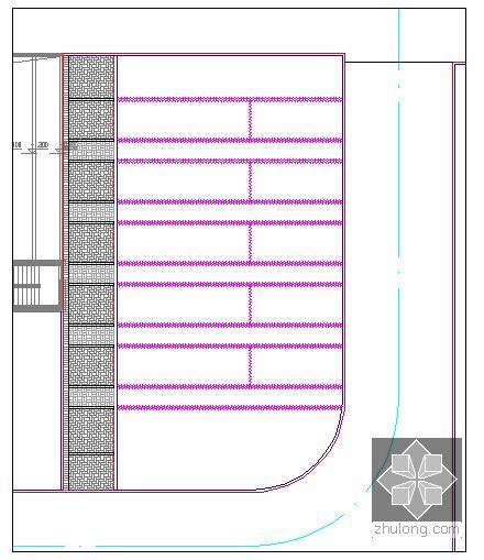 [安徽]中学新校区绿化工程预算书（全套图纸软件应用文件）-广场铺装详图