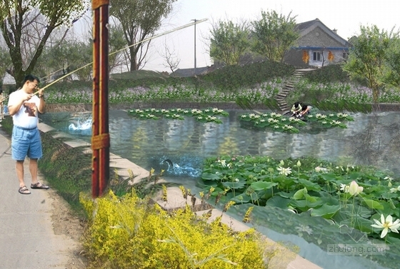 [北京]周边乡村景观改造规划设计方案-景观效果图