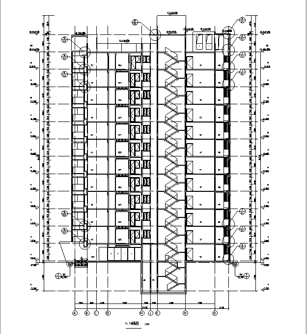 [海南]高层全专业审图后住宅建筑施工图（含全专业及车库）-高层全专业审图后住宅建筑施工图（含全专业及车库）