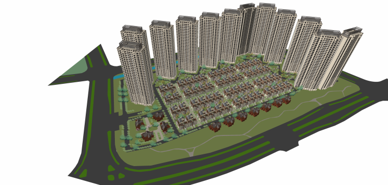 居住区一室一厅户型图资料下载-[江苏]盐城居住区地块规划与户型设计方案文本（PPT）