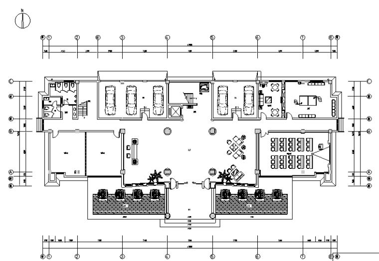 办公楼室内设计中式资料下载-[江苏]中式风格苏州豪华办公楼设计施工图（附效果图）