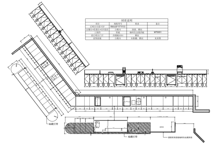 星巴克设计全套资料下载-[杭州]星巴克-滨江阿里巴巴店装修施工图(CAD+PDF）