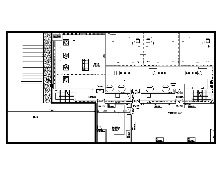 地下室水施工图资料下载-海南乐东地下室消防泵房水设计施工图