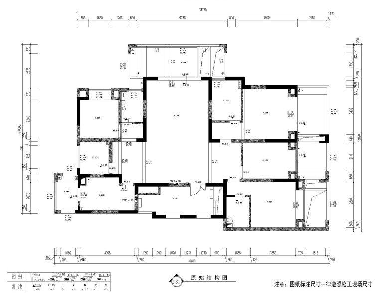 家居样板房室内施工图资料下载-[浙江]保利·城市果岭样板房施工图设计