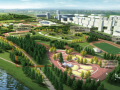 [河南]花园水城重点河道两岸绿化生态廊道景观设计方案