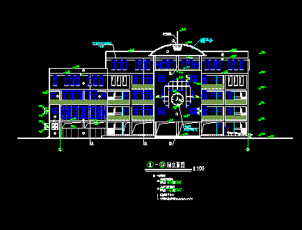 教学楼功能分析图资料下载-某小学多功能教学楼建筑施工图