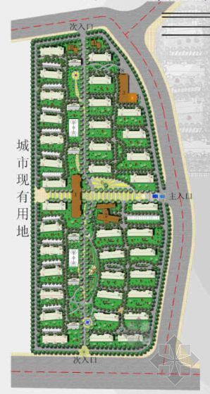 居住区景观方案cad资料下载-居住区景观规划方案