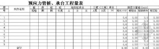 干挂铝单板挑檐资料下载-建筑工程分部分项工程量计算表