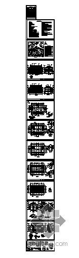 某三层仿古式茶文化楼建筑施工图-4