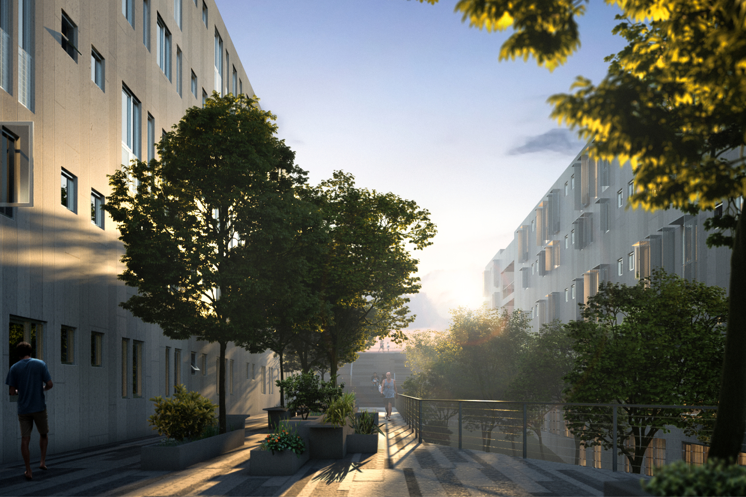 巴西neapolitan住宅社区和办公区的改造-居住区案例-筑龙园林景观论坛