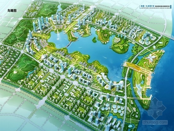 城市概念规划设计资料下载-[江西]城市重点区域概念规划及景观规划设计