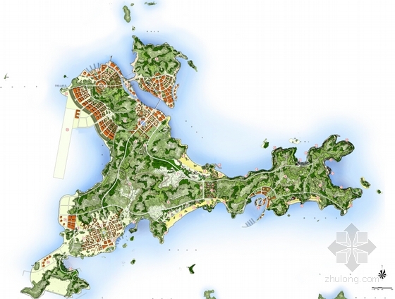 [浙江]滨海城市核心岛地块概念性规划设计方案文本(知名建筑事务所)