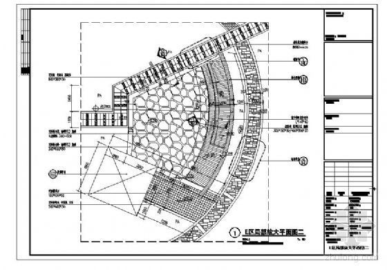 南京某居住区局部区域景观设计施工图-图5