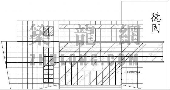 5层办公楼设计方案文本资料下载-某三层办公楼设计方案