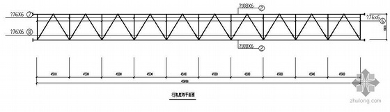 管道桁架跨越施工图资料下载-某通信管道结构图