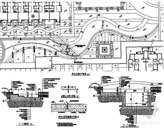 小区水景景观施工图资料下载-小区特色水景二施工图