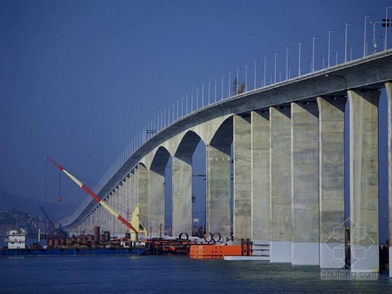 100m连续刚构资料下载-跨海大桥及接线公路工程总体施工组织设计（200页）