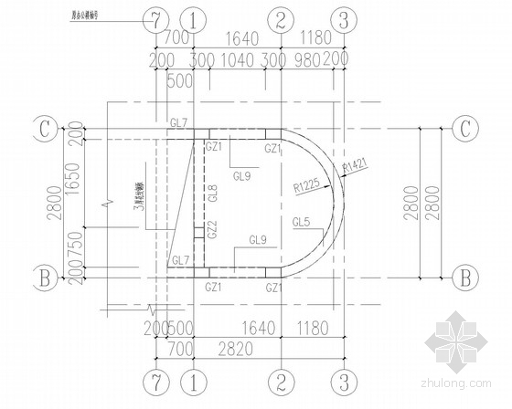 原建筑拆除资料下载-原建筑外加电梯结构施工图