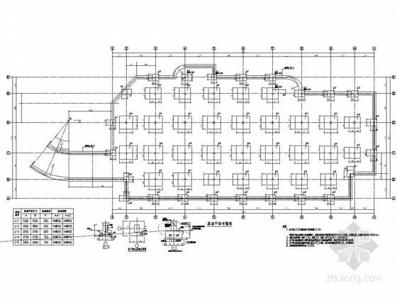 某独立车库建筑结构施工图资料下载-[湖南]地下单层框架结构独立车库结构施工图