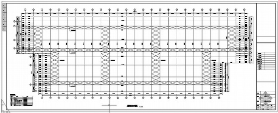 非洲航站楼平面图资料下载-某机场航站楼平面桁架系空间结构设计图