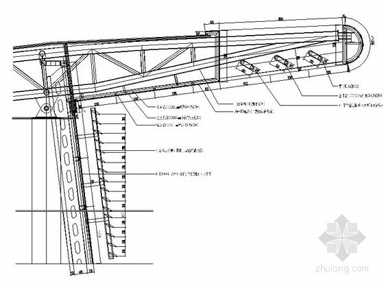 仿古建筑挑檐节点资料下载-屋面挑檐节点详图