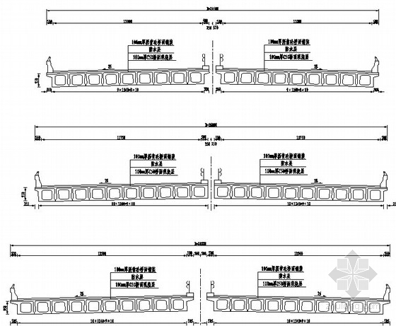 桥梁上部构造设计资料下载-[湖南]20m预应力混凝土简支空心板上部构造设计图（0-45度 全套）
