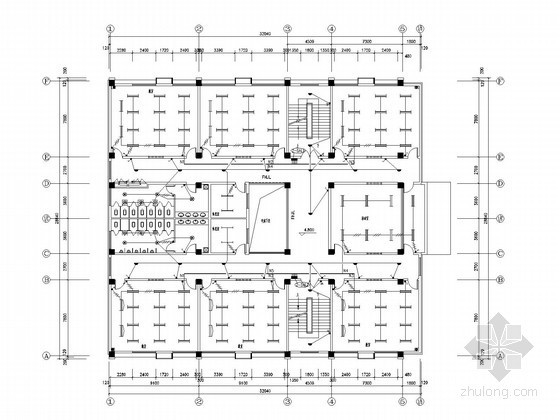 教学楼图纸全套CAD图纸资料下载-[西安]高级中学教学楼全套电气施工图纸
