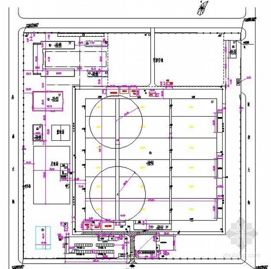 10层楼进度计划横道图资料下载-[河北]工业园区施工组织设计（进度计划、平面布置图）
