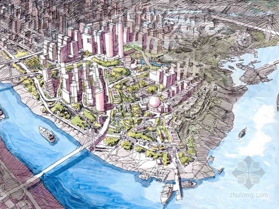 重庆市钢结构防腐设计资料下载-[重庆市]某城规划设计方案