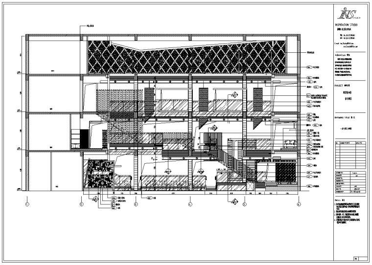 西安咸阳机场施工图资料下载-西安某私人会所室内设计施工图纸