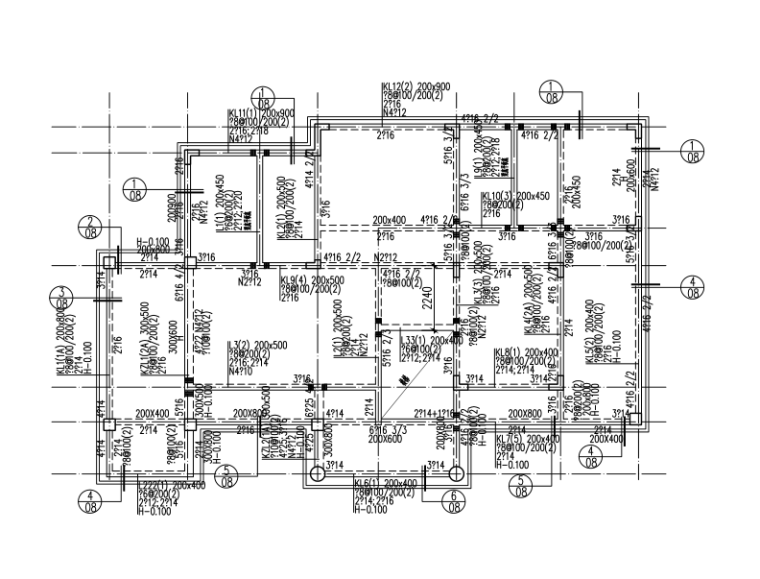 别墅自建图纸资料下载-某别墅独立基础全套图纸