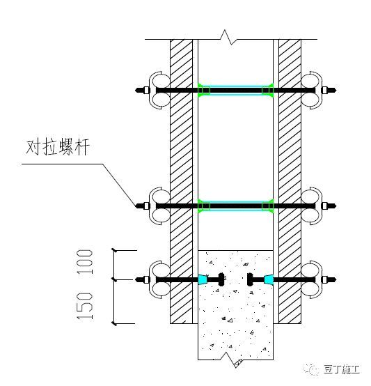 只需一个螺栓，就能保证剪力墙交界处上下顺直，接茬部位不会胀模_2