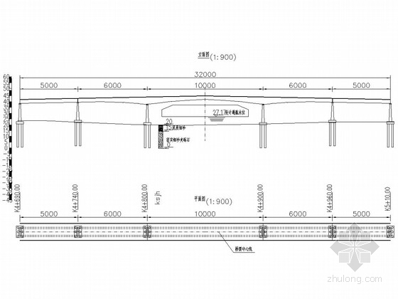 平桥cad施工图资料下载-60+100+60预应力砼连续梁桥施工图（30张）