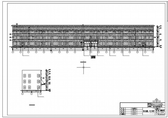 厂区生活污水处理设计图资料下载-某配件厂新厂区办公楼幕墙工程设计图(含计算书)