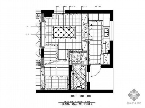 别墅整套施工图CAD资料下载-[上海]白金翰宫别墅施工图