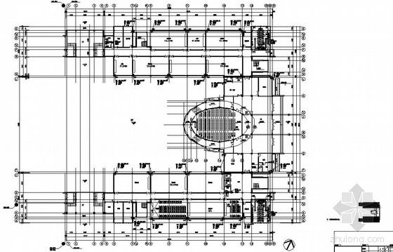四川美术学院剖面图资料下载-四川某学院实验楼空调图