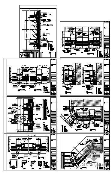 铝条节点图资料下载-某穿条式隔热铝合金明框幕墙图集